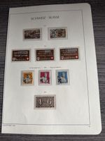 Briefmarken Schweiz, Sammlung von 1941-1943,