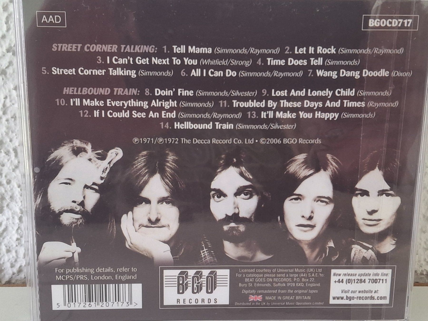 CDs: CD Savoy Brown - Street Corner Talking/Hellbound Train 🆕 – Gebraucht aus Aarberg von Jackup1 1