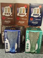 8 x Coca Cola Gläser 2022, Limited Edition, OVP Glas Lot