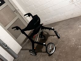 Rollator Besco Medical Carbon schwarz guter Zustand