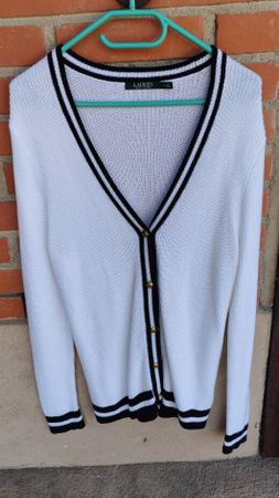 Ralph Lauren Strickjacke 2-farbig, Gr. XL, top Zustand (L25)