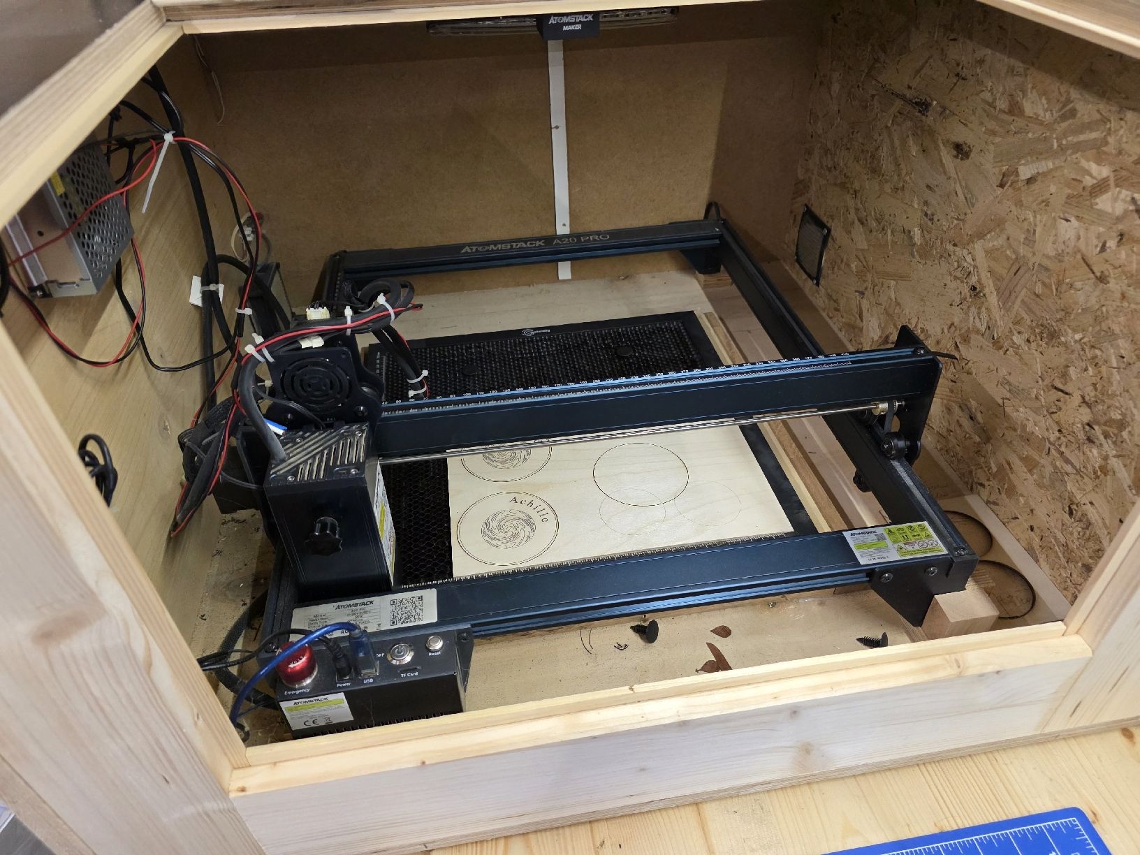 Atomstack Toutes les machines: Laser Atomstack A20 PRO full – D'occasion à Calpiogna par Nerowolf