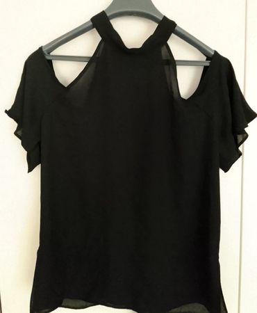Blouse noire New York & Company, Gr.M, Neuf