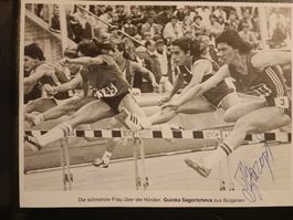 Ginka Sagortschewa - Weltmeisterin & Weltrekord 110m H