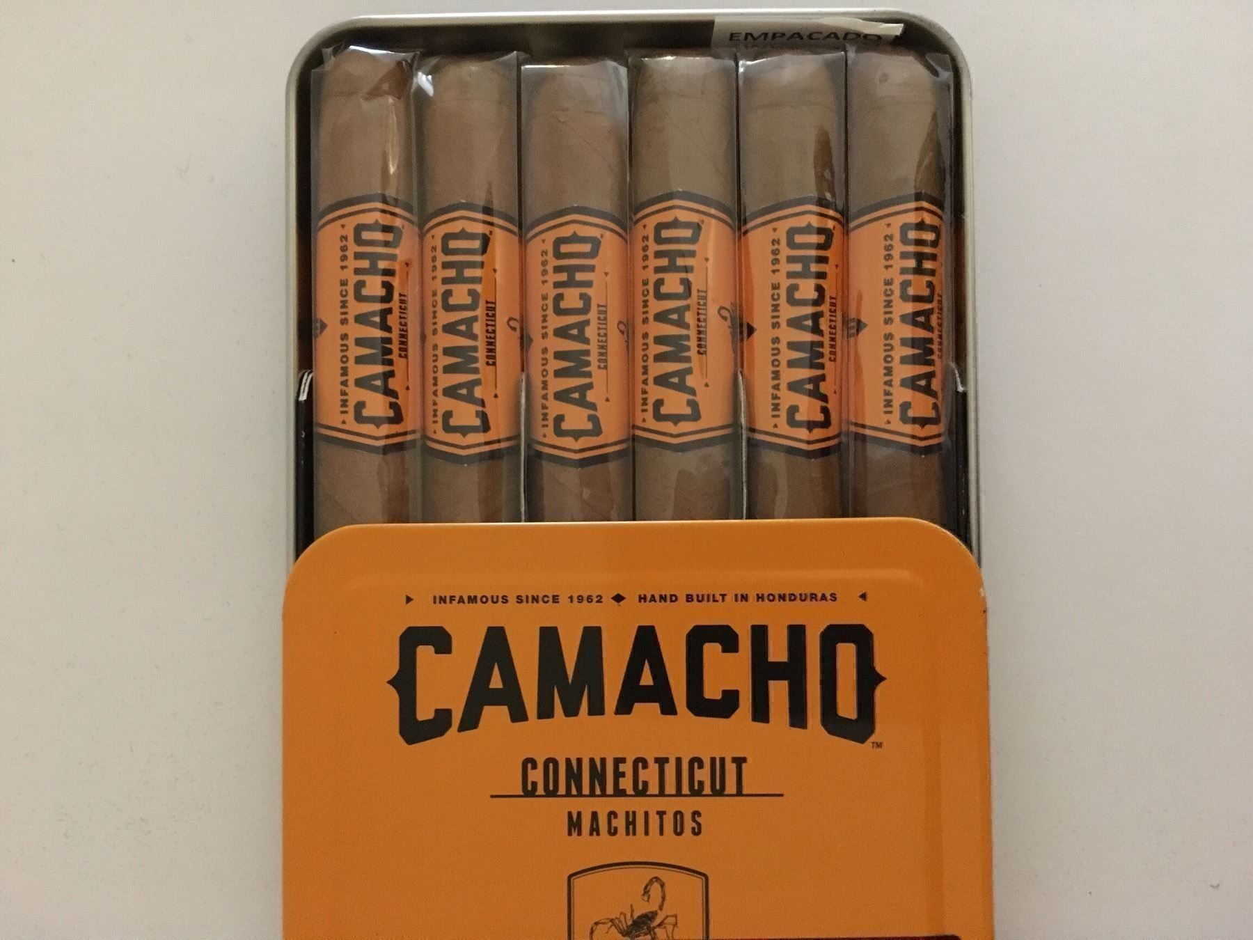 Camacho Sigari: Camacho Connecticut Machitos – Nuovo e nell'imballaggio originale da Neuwilen venduto da Geniesser100 2