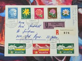 CL31 Enveloppe + Timbre Suisse 1964