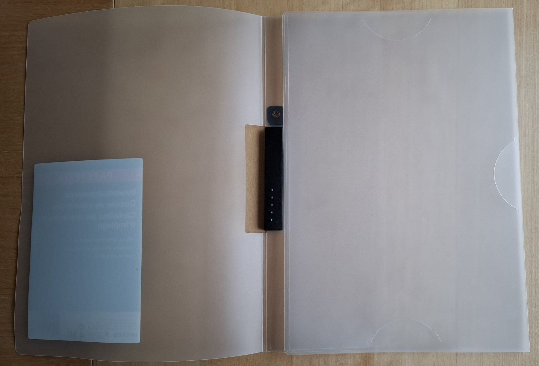 Migros Classeurs: Transparente Bewerbungsmappe, 3-teilig – D'occasion à Zürich par Romi169 2