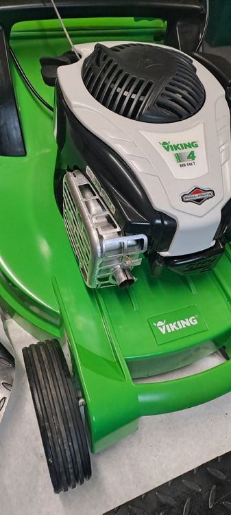 VIKING MB 448 T Rasenmäher mit Antrieb + Fangkorb Kaufen auf Ricardo