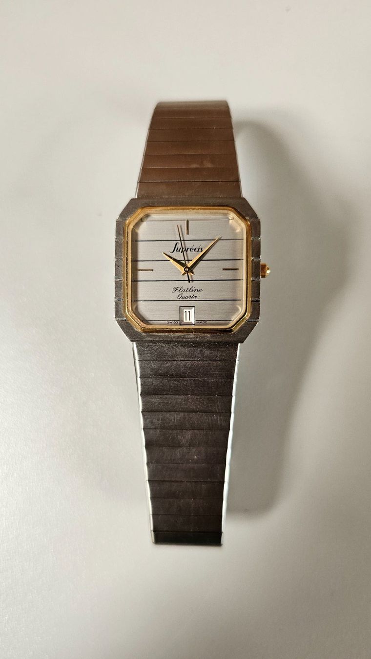 Orologi: Suprecis Quartz Armbanduhr Swiss Made – Difettoso da Koppigen venduto da Kellerfundsachen 2