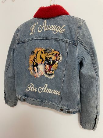 GUCCI Tiger Jacket l'aveugle par amour