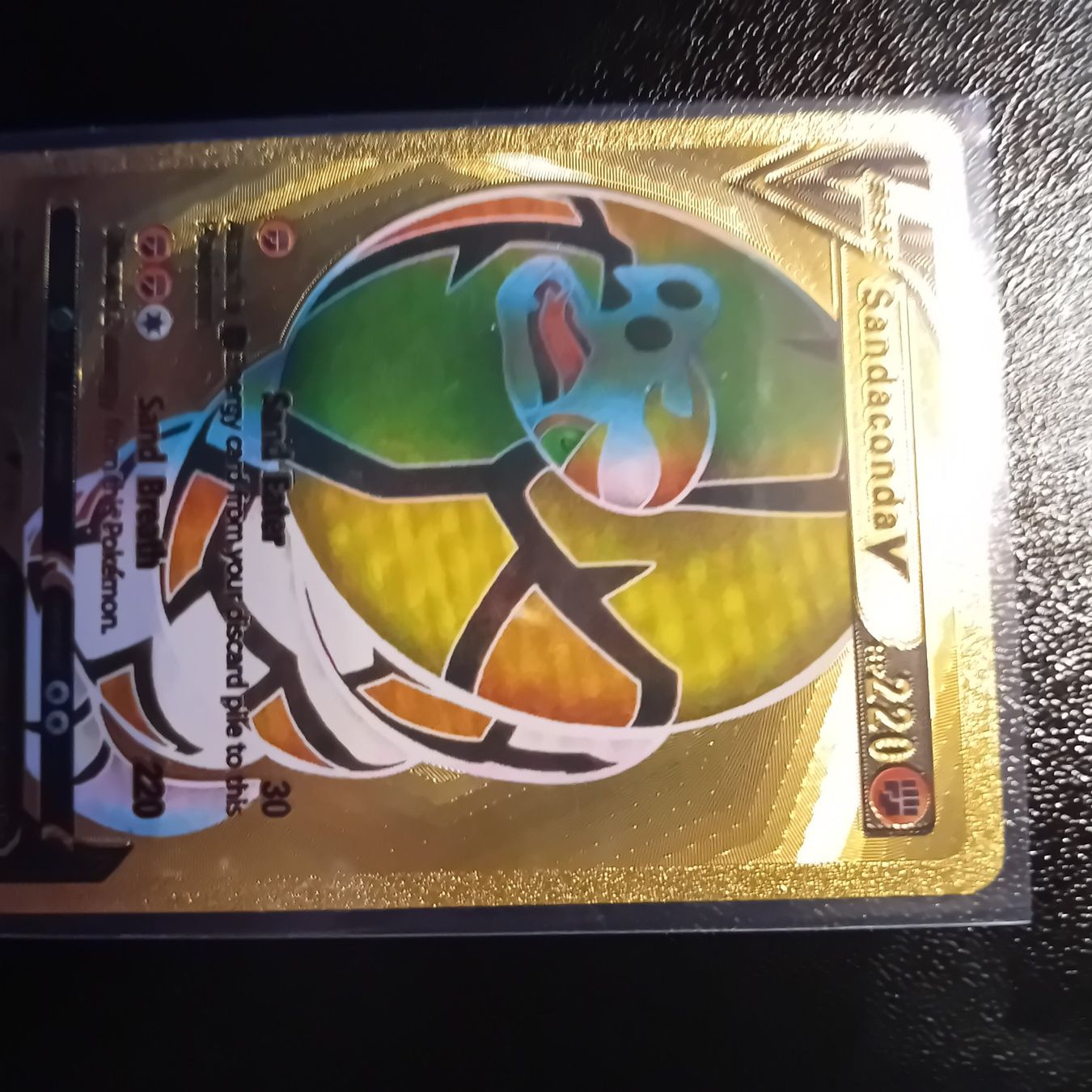 Cartoline: Pokémon karte(SandacondaV – Usato da Reckingen VS venduto da KrautStiel80