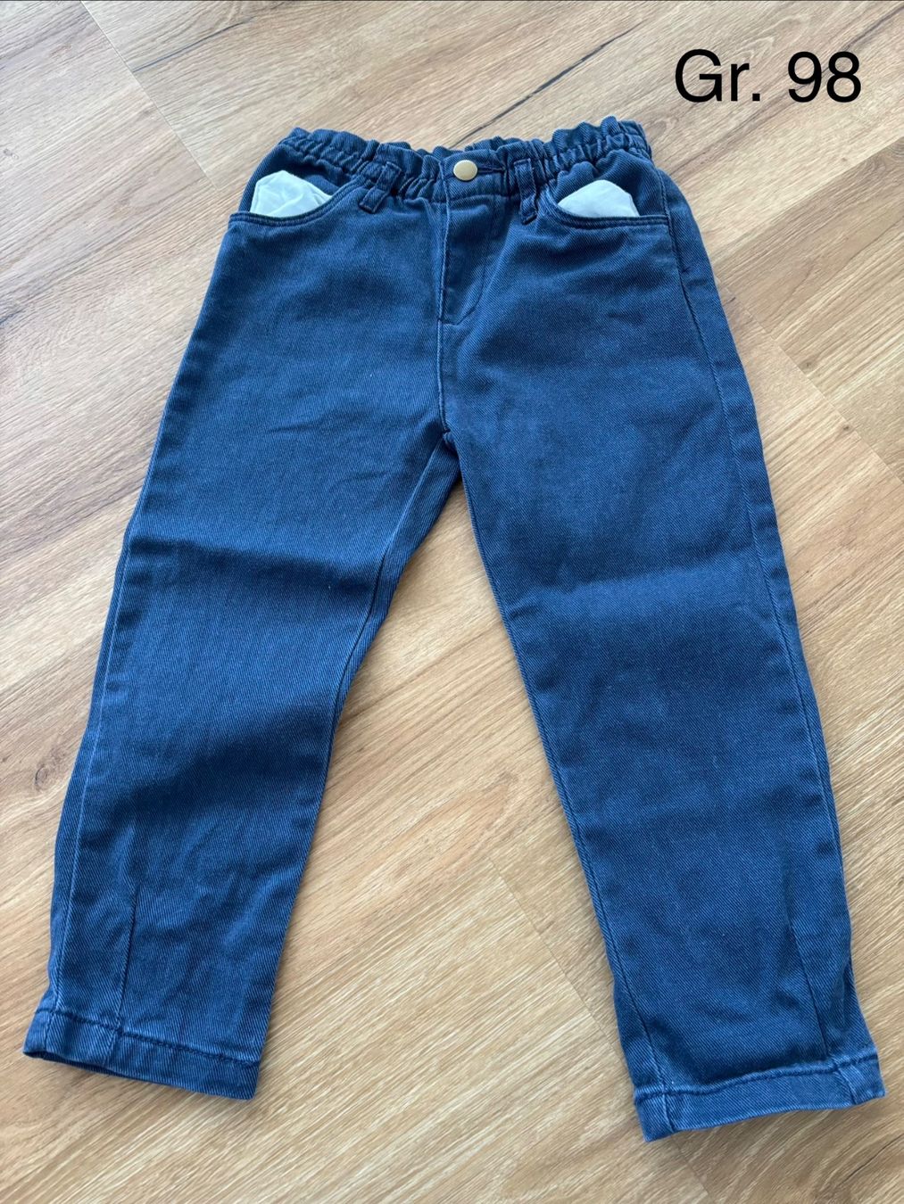 Pantaloni: Jeanshose, dunkelblau, Gr. 98 – Usato da Oberiberg venduto da mon_q7c2