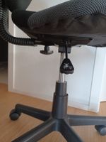 Kinderbürostuhl, höhenverstellbar, schwarz