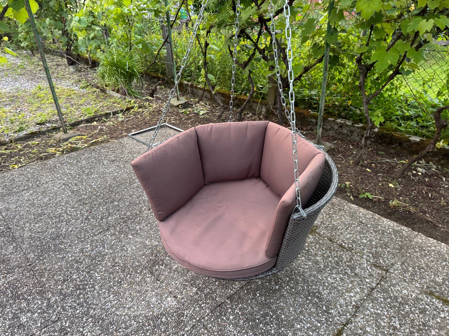 Poltrone pensili da giardino: Garten Balkon Hängesessel Lieferung gratis – Usato da Thun venduto da Thuno6 3