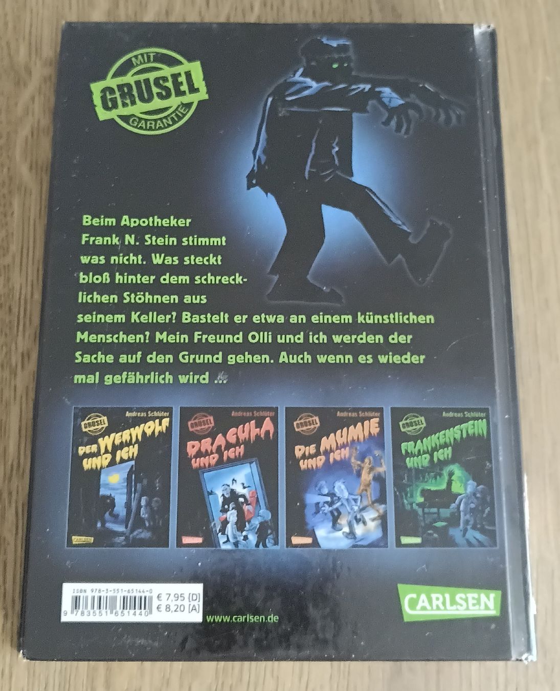 Bücher: Frankenstein und ich – Gebraucht aus Alchenflüh von roh_6xk8 1