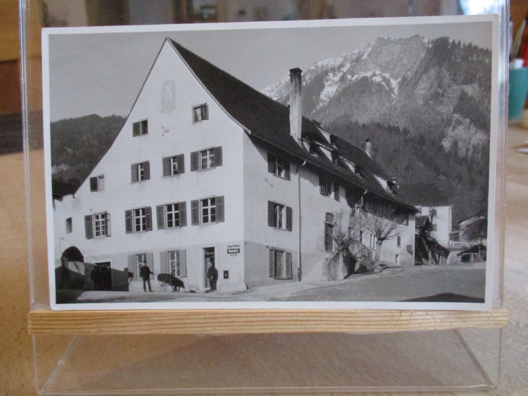 Ansichtskarten: Malans Rathaus Postkarte   1 – Gebraucht aus Felsberg von sanwill