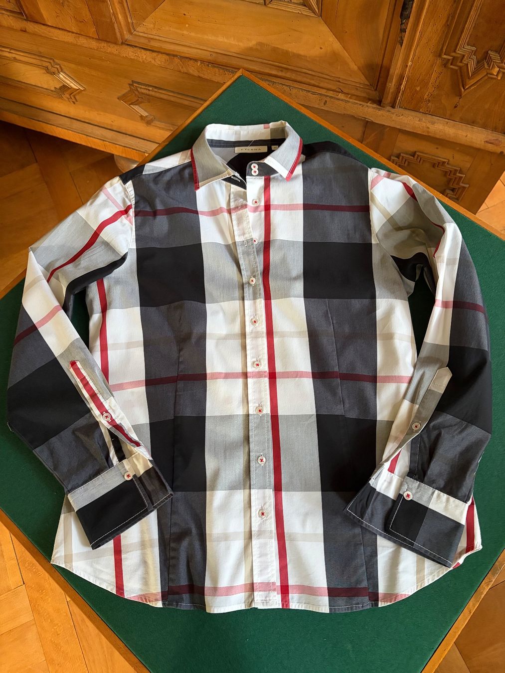 Eterna Camicette: ETERNA  Bluse  Größe 40 im Burberry-Stil  NEU – Nuovo (secondo la descrizione) da Interlaken venduto da Bona55 9