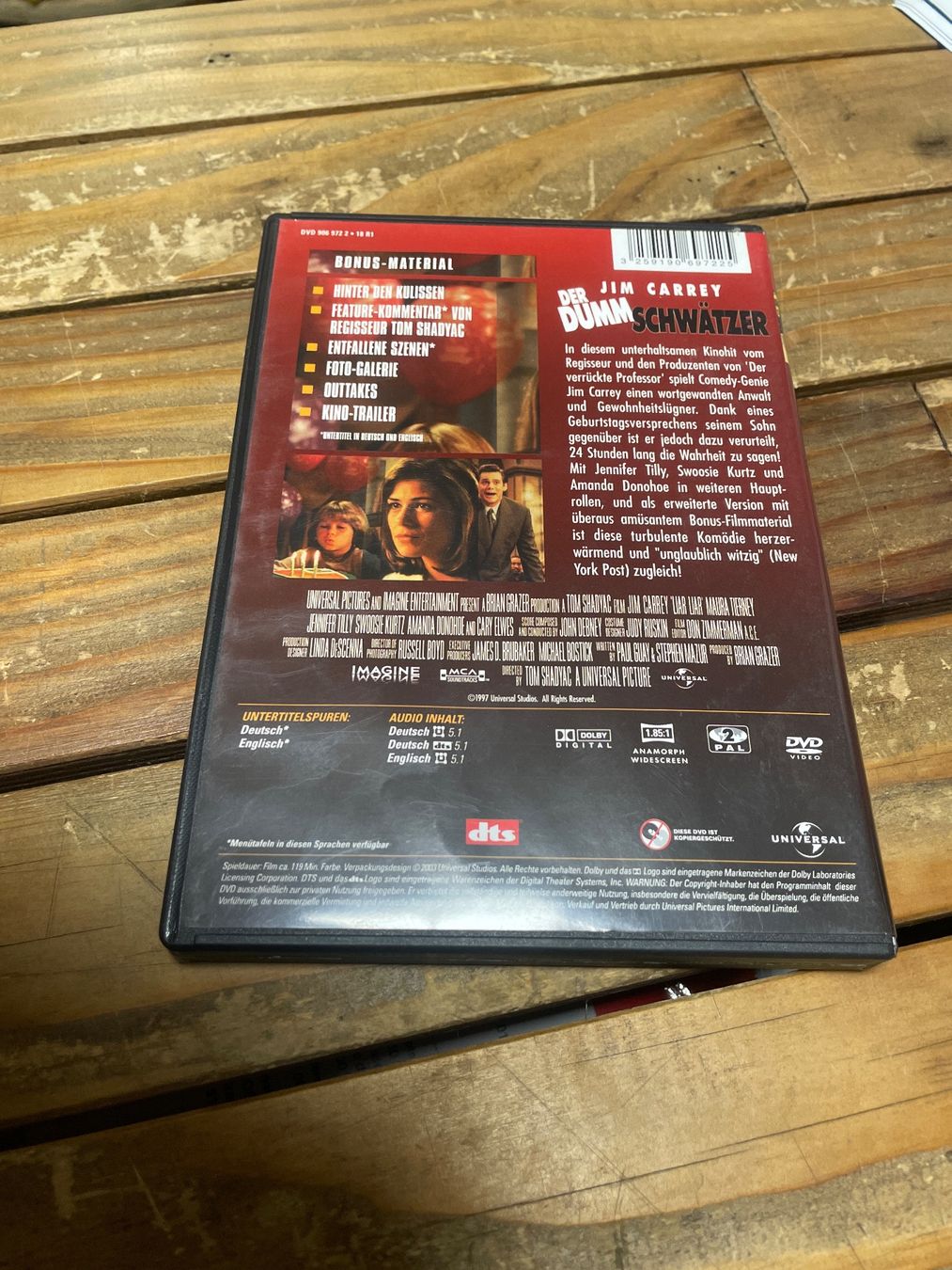 Tous les DVDs: DVD der dumm schwatzer (allemand) – D'occasion à moudon par faucheur2 1