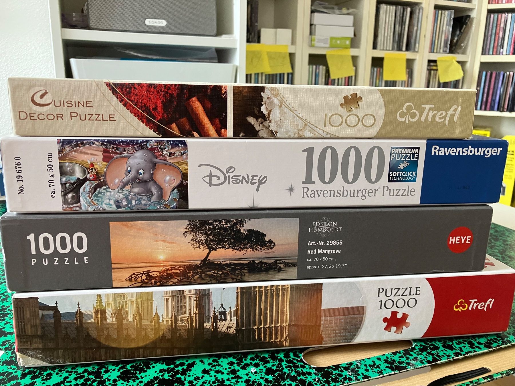 Puzzle: 4 Puzzle-Sammlung 1000 Teile – Usato da Rüti ZH venduto da Ochello 1