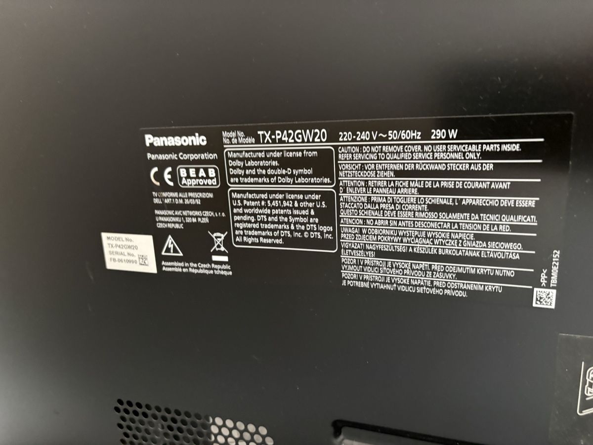 Panasonic Televisori: Panasonic Fernseher – Usato da Berikon venduto da Herrmueller12 4