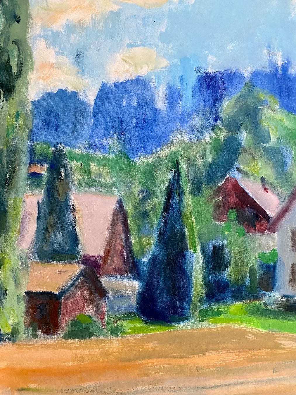 Gemälde: Landschaftsbild Kurt Hediger – Gebraucht aus Beinwil am See von sternenhimmel07 1