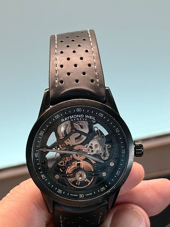 Orologi: Raymond Weil Freelancer skeleton  – Usato da La Conversion venduto da emm_zg2d