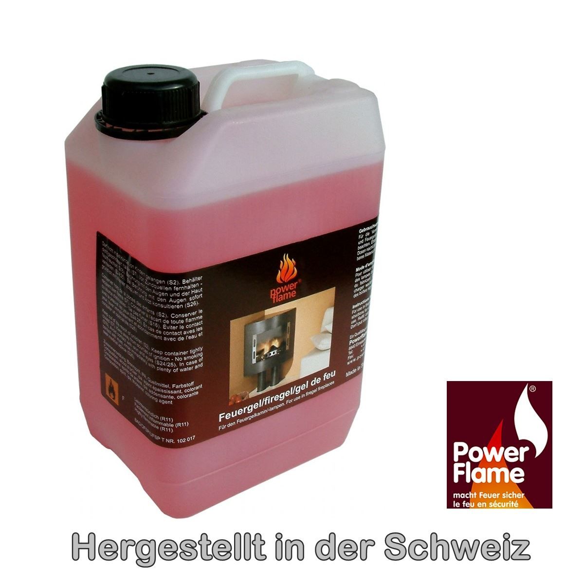 Accendini: Feuergel 3 Liter Kanister PowerFlame – Nuovo e nell'imballaggio originale da Wettingen venduto da Swala 1
