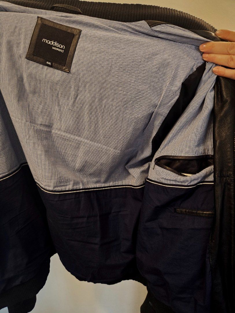 Maddison Giacche: Maddison Lederjacke - schwarz, XXL – Usato da Naters venduto da funzla 3