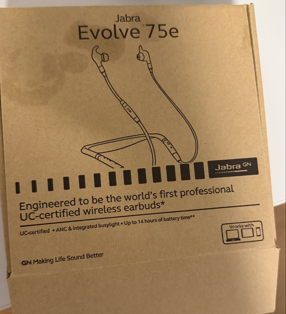 Jabra Cuffie: Jabra Evolve 75e Kopfhörer – Nuovo (secondo la descrizione) da Arbon venduto da pil_cms7 5
