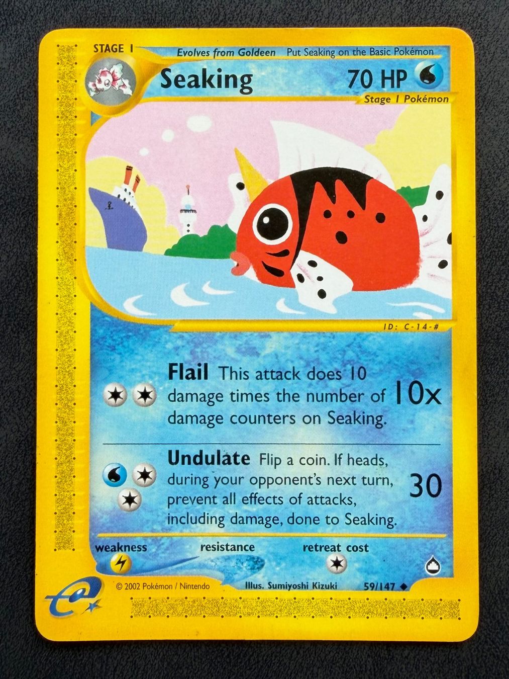 Pokémon Cartes à collectionner: Seaking 59/147 | Aquapolis | EN – D'occasion à Aarau par fgr15