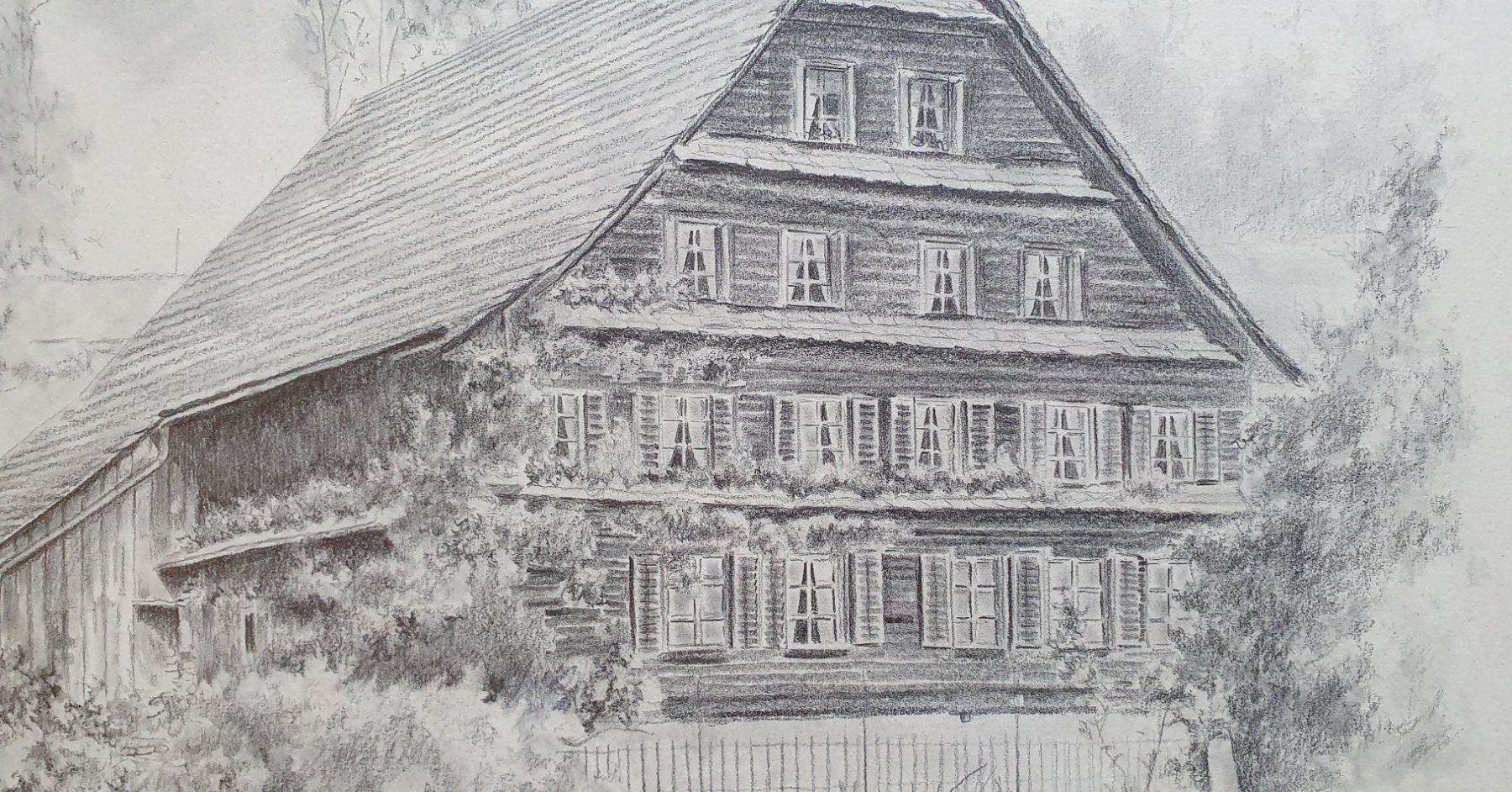Poster & Bilder: Bild  - Wilen, Bauernhaus Höfner 1544 - 1775 – Gebraucht aus Kreuzlingen von Rschweiz1 4