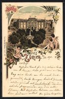 Litho Zürich, Heimdenkmal auf dem Pfaue