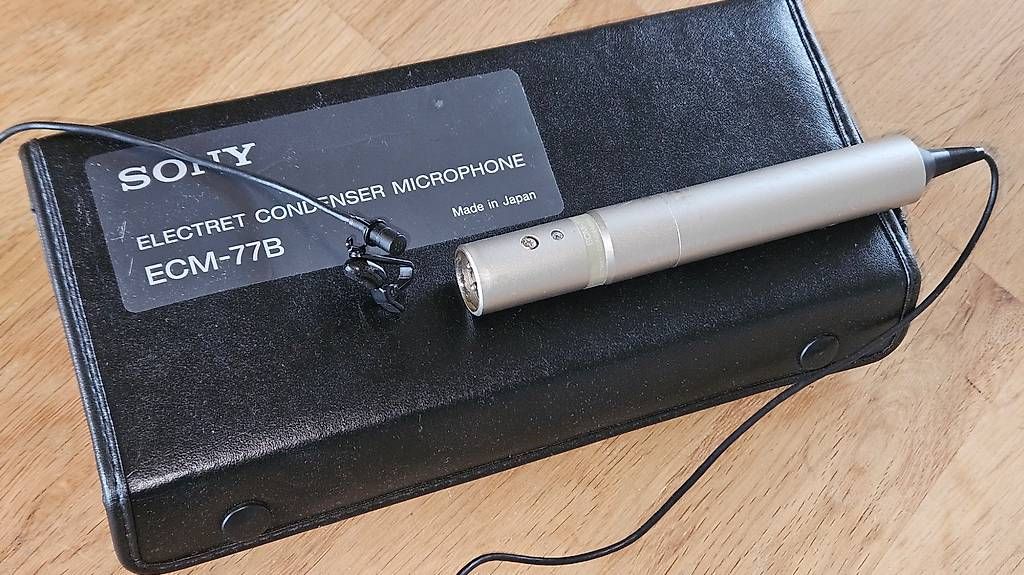 Sony Microfoni: Micro cravate broadcast Sony ECM-77B – Usato da Farvagny-le-Grand venduto da Quent