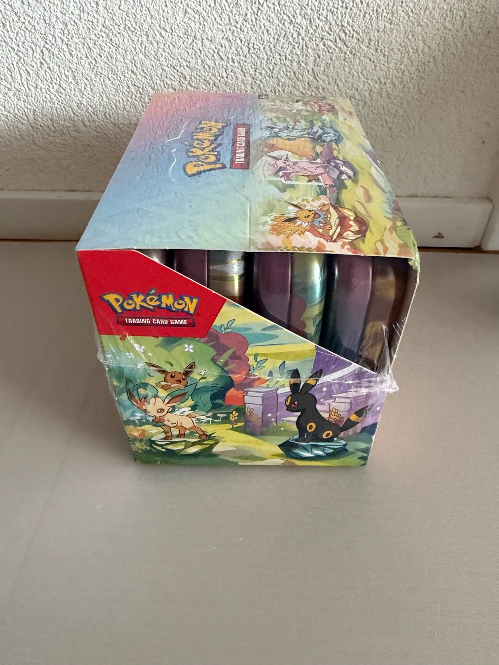 Pokémon Carte collezionabili: Pokemon Prismatic Evolutions Mini Tin Display – Nuovo e nell'imballaggio originale da Worblaufen venduto da tbegsr 2