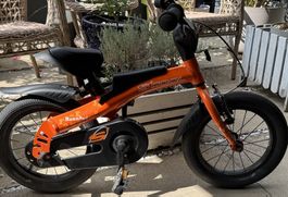 Kinder Fahrrad S'Cool RennRad 14 Zoll orange gebraucht