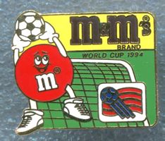 m & m's  WORLD CUP 1994