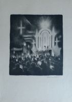 Otto Baumberger (1889-1961) Grafiker - sign. Lithographie