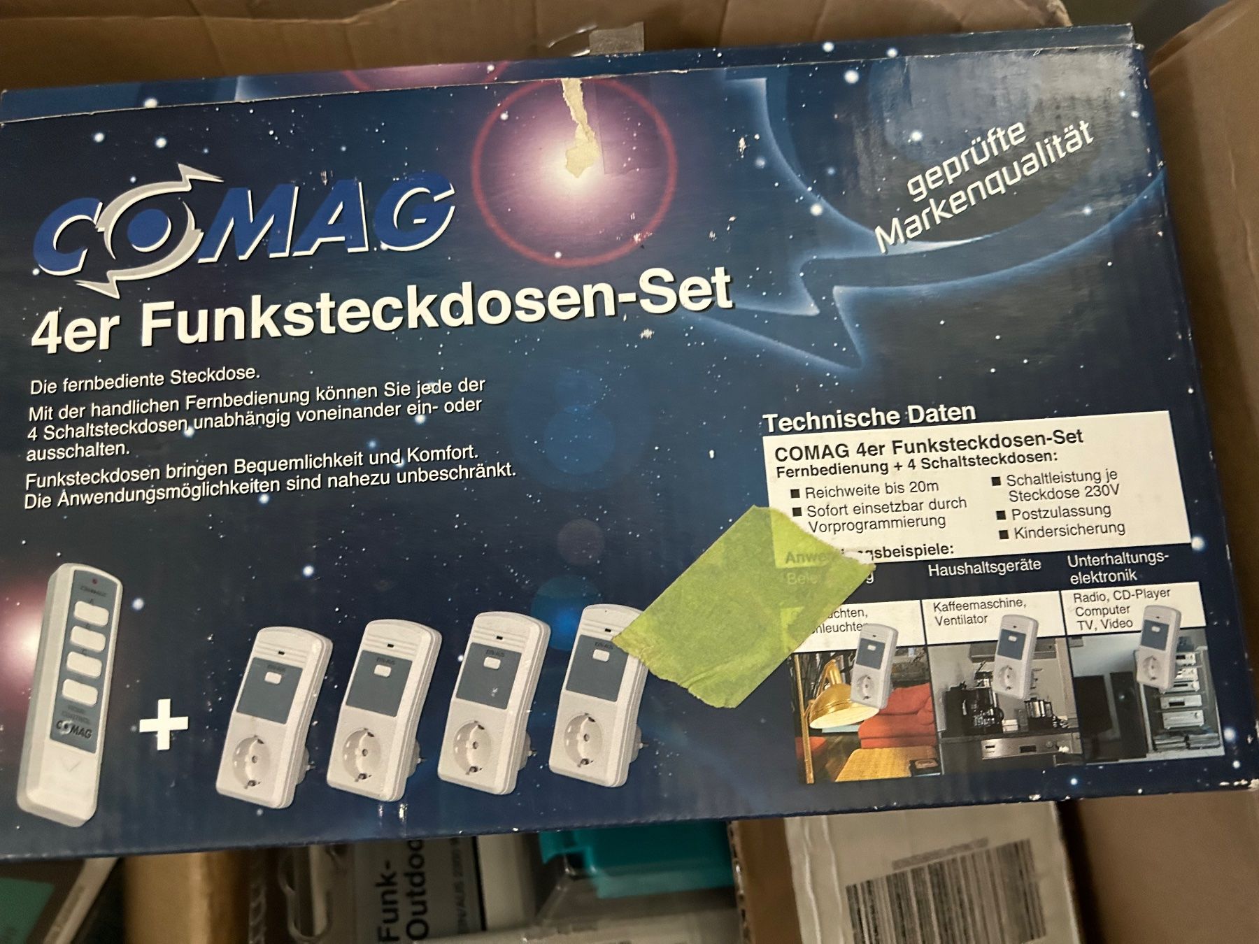 Spine: Set diverses Elektromaterial – Usato da Bassecourt venduto da spargel13 3