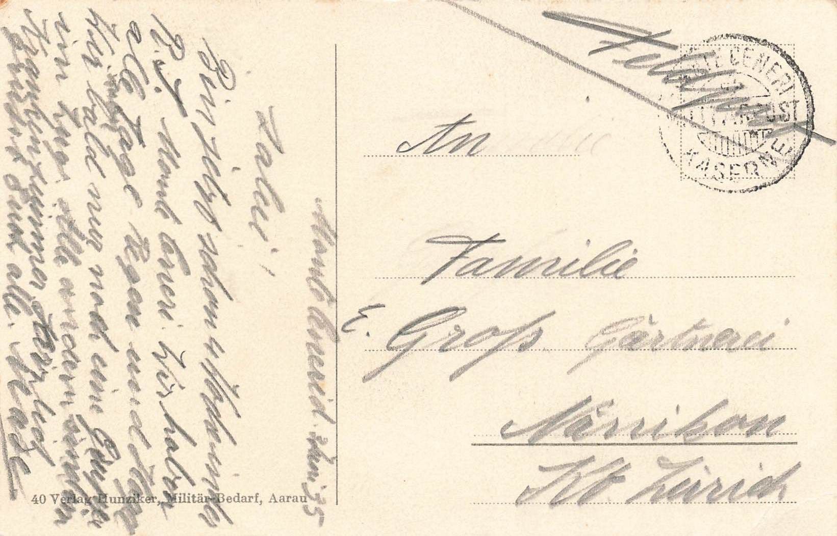 Cartoline postali: Militare Militär Militaire Feldpost  – Usato da Biasca venduto da Blenio71 1