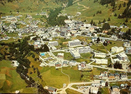 Cartes postales: LEUKERBAD Flugaufnahme – D'occasion à Jona par philajona