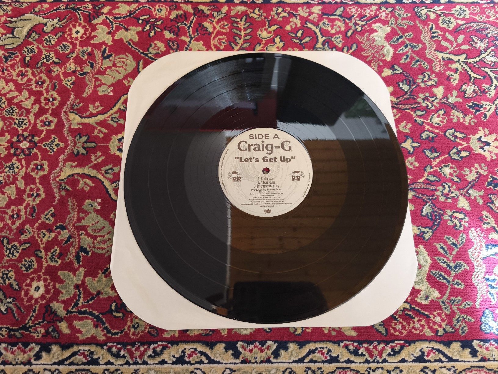 Dischi in vinile: Craig G & Marley Marl - Lets Get Up – Usato da Kandersteg venduto da digginblackpearlz 2
