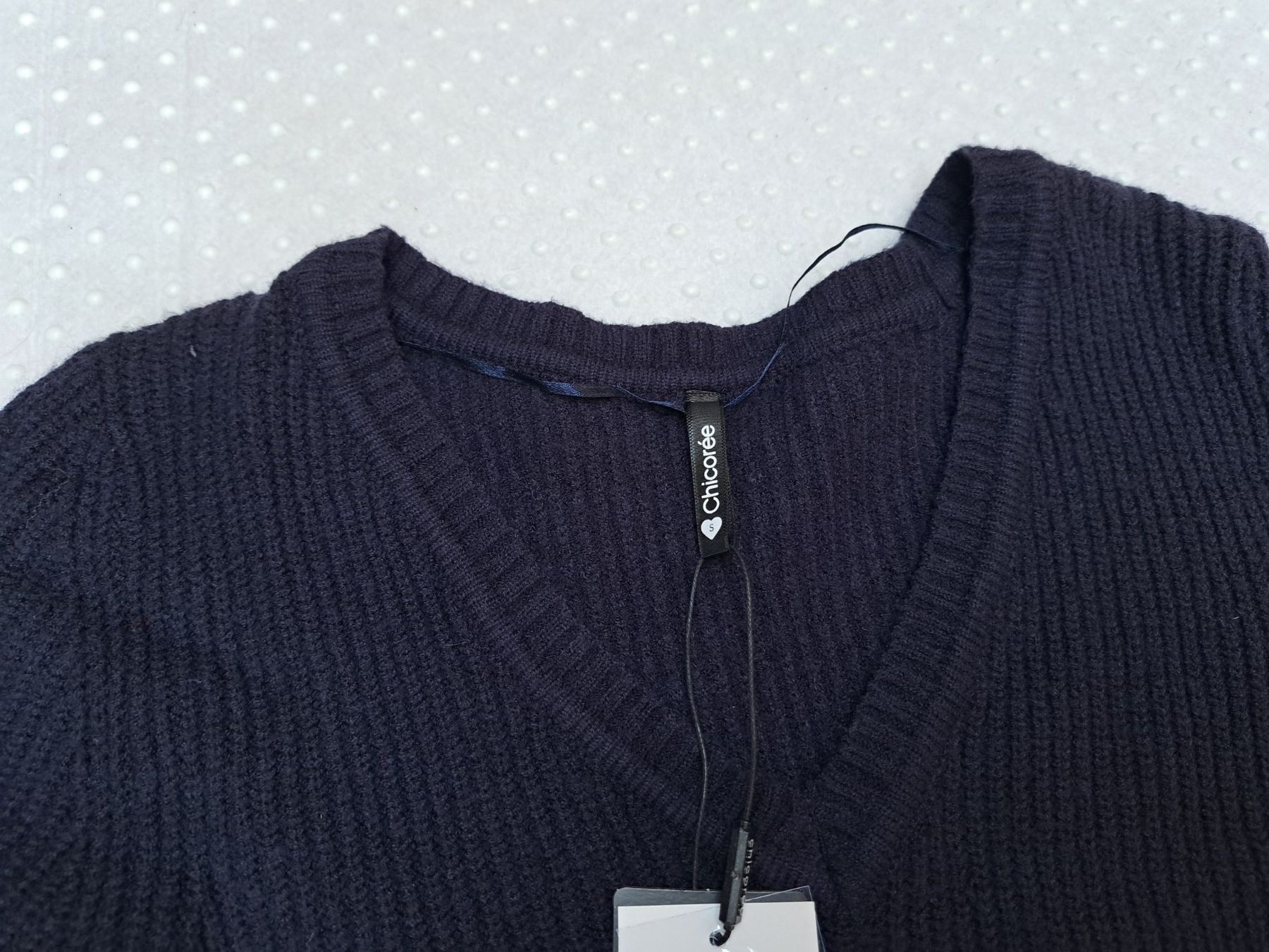Pullover & Sweatshirts: NEU! Chicorée Strickpullover, Gr. S, Dunkelblau – Neu (gemäss Beschreibung) aus Gysenstein von joshuas81 2
