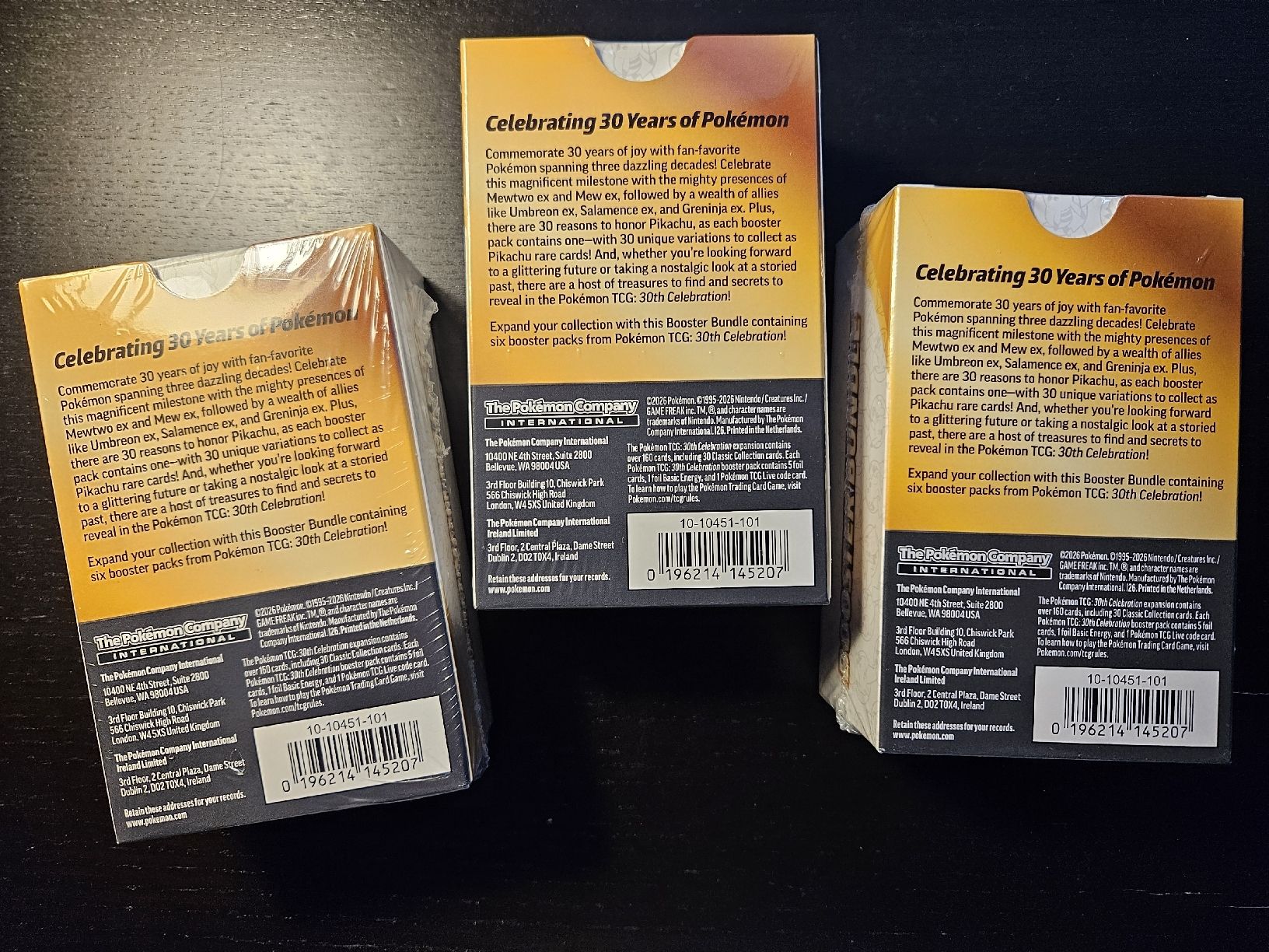 Pokémon Sammelbilder & Trading cards: Pokemon 30th Celebration - Booster boxes ENG – Neu und originalverpackt aus Genève von lec_2k2j 1