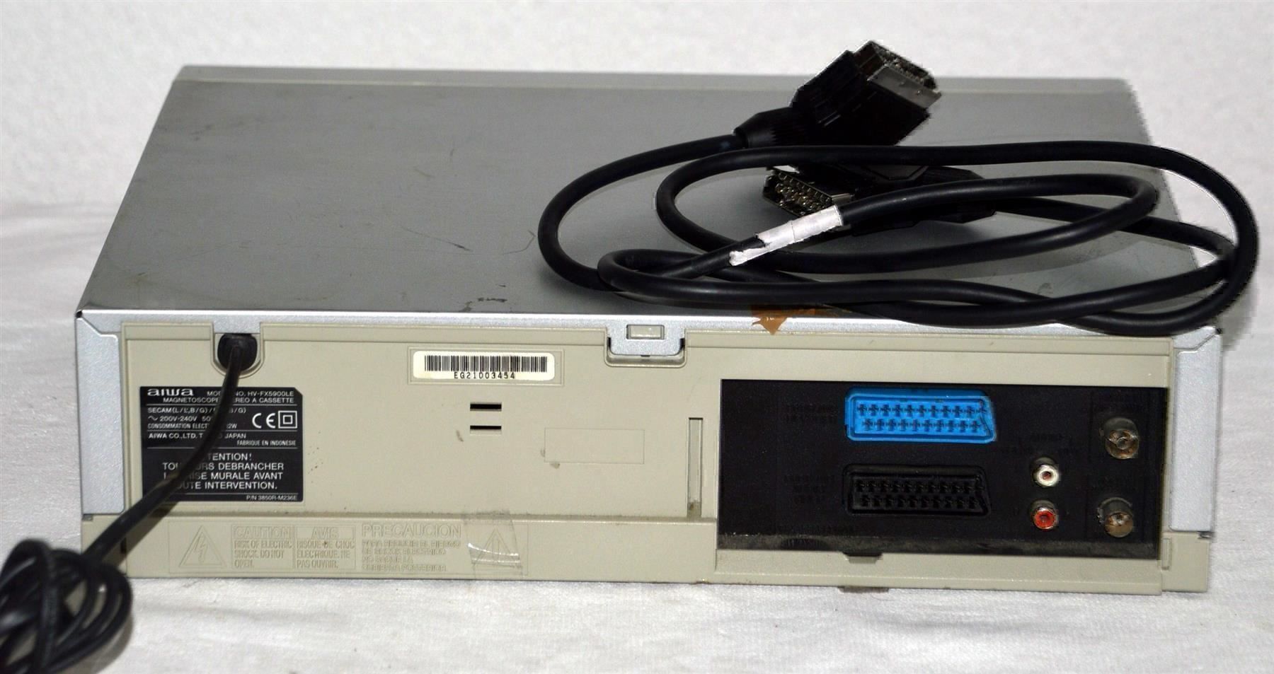 Aufnahmegeräte: Videorecorder VHS Aiwa HV-FX5900LE – Gebraucht aus Collonges von arashee 3
