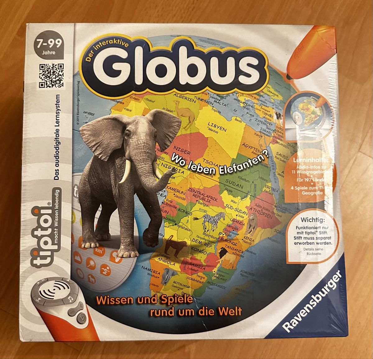 Tiptoi Giocattoli: TipToi Globus – Nuovo e nell'imballaggio originale da Full-Reuenthal venduto da xeneya