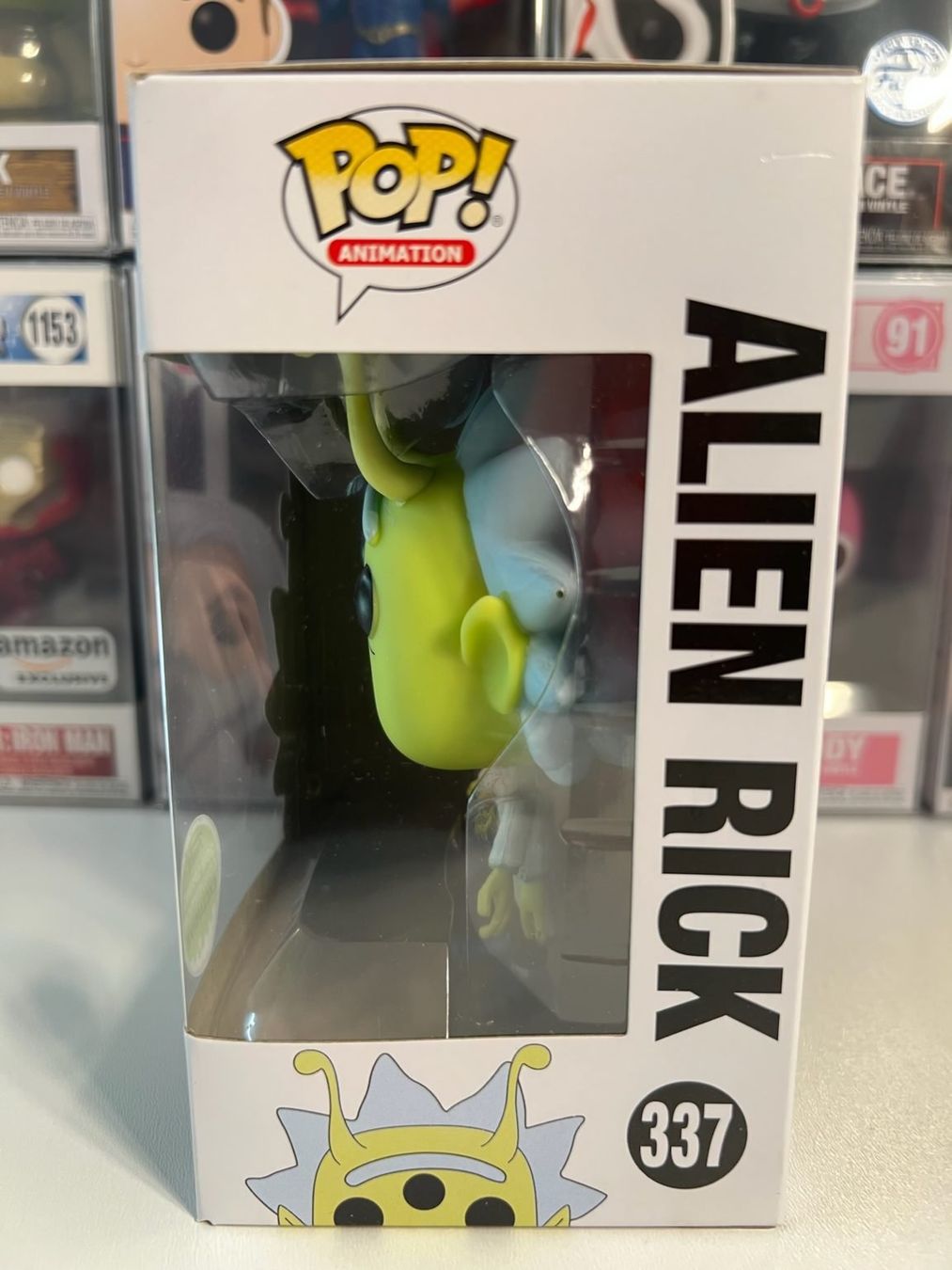 Funko Figuren: Funko POP! Animation Rick & Morty - Alien Rick Edition Limit – Neu und originalverpackt aus Le Mouret von perfectbijou 3