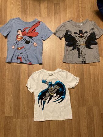 Batman und Superman Shirt Gr. 110/116