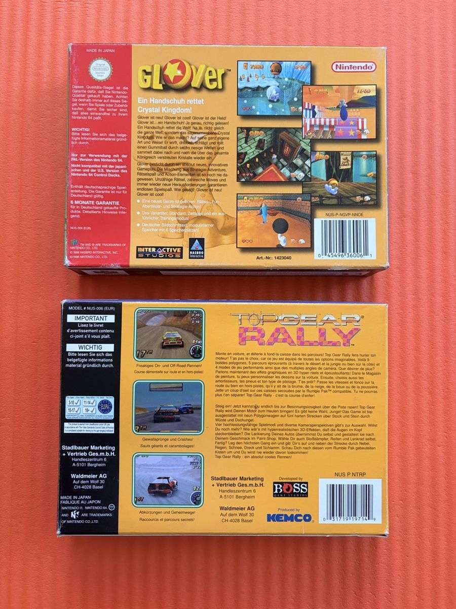 Nintendo Giochi: 2 N64 Spiele  – Usato da Kölliken venduto da Sabay2012 1