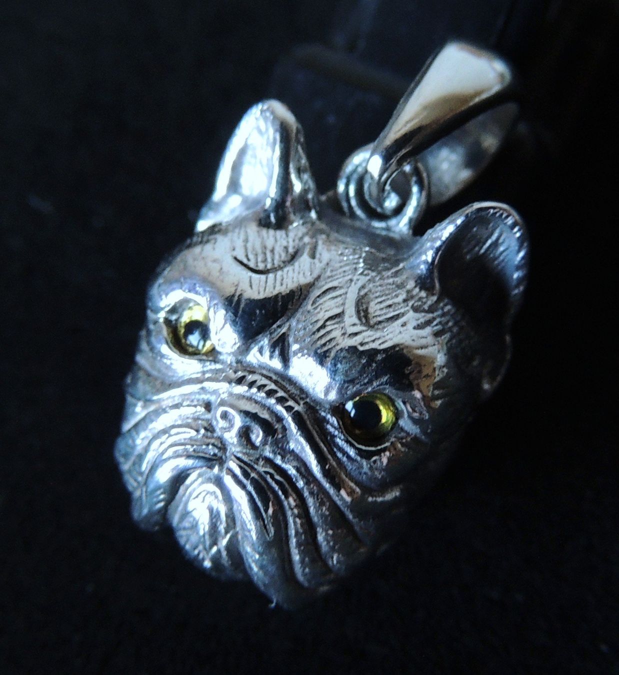 Ciondoli: Bulldogge Silber 925 Anhänger – Nuovo e nell'imballaggio originale da Waldenburg venduto da schaller707 2