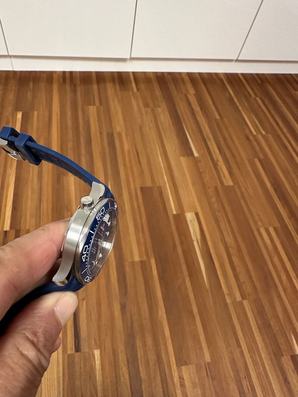 Omega Bracciali & Braccialetti: Omega Seamaster Diver 300 blau – Nuovo (secondo la descrizione) da Bern venduto da koechli-sani 1